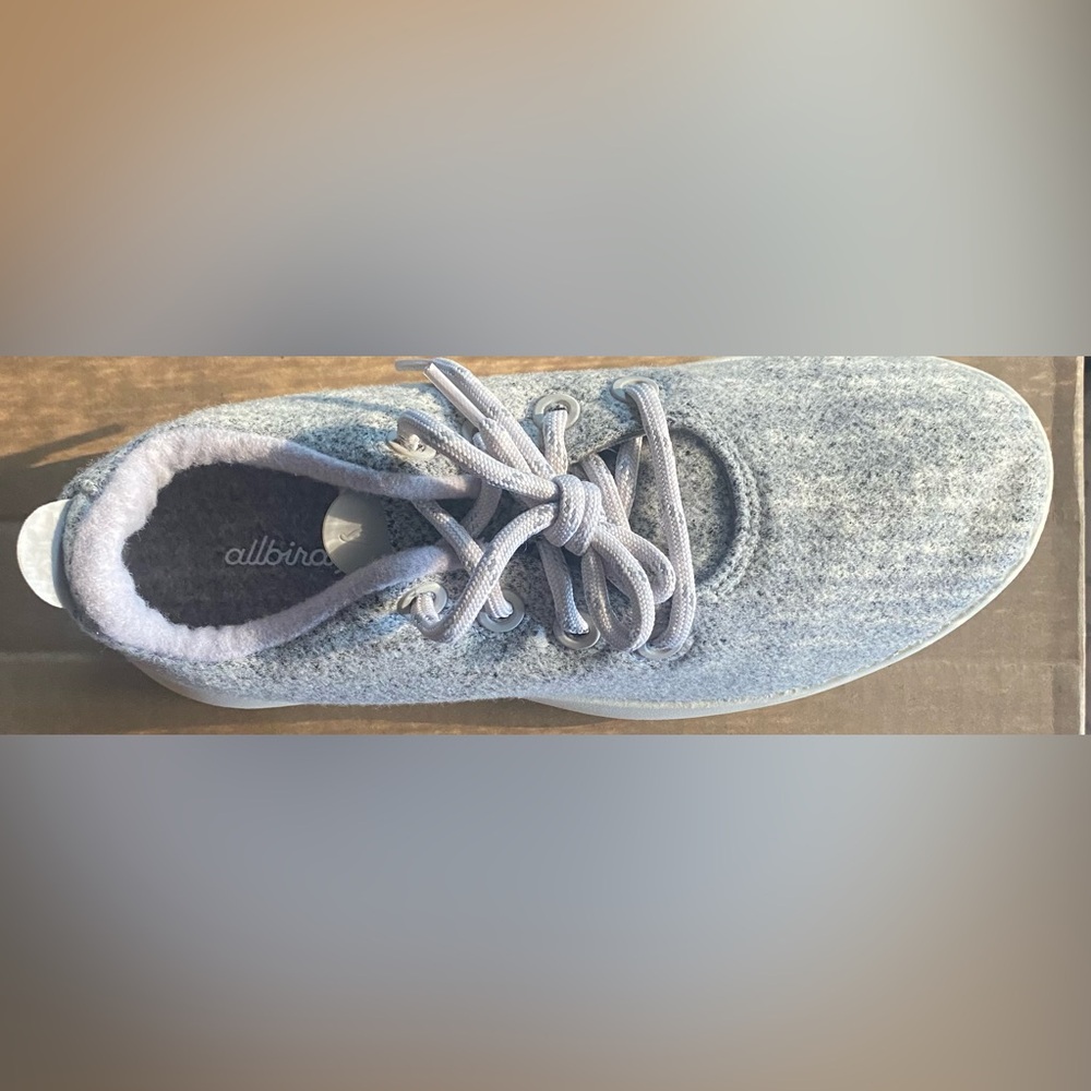 Allbirds Gray Athletic Shoes with Shimmering Design - Picture 3 of 6